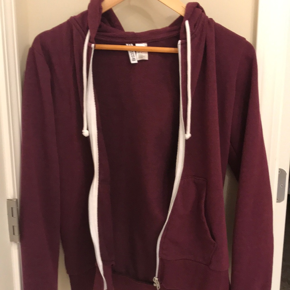 Red hoodie